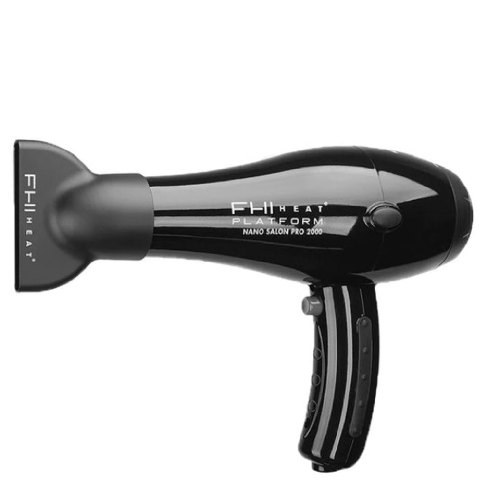 FHI Heat Black Platform Nano Salon Pro 2000 Hair Dryer